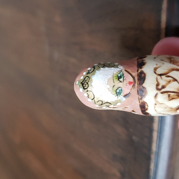 Vintage Russian Hand Painted Nesting Dolls - Picture 12 of 12